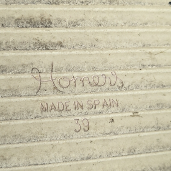 Homers Artisan • Suede H Slide Sandals - Picture 4 of 8